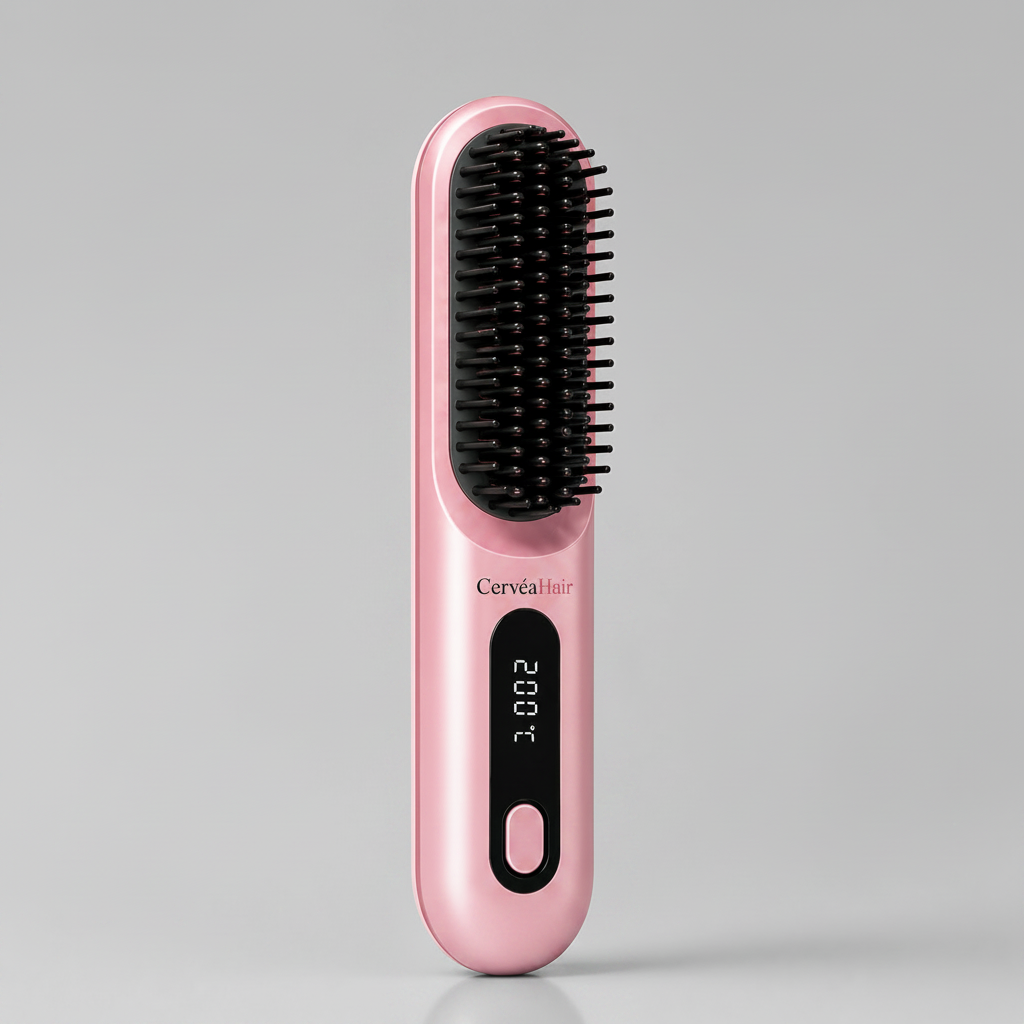 Brosse Lissante Sans Fil CervéaHair™