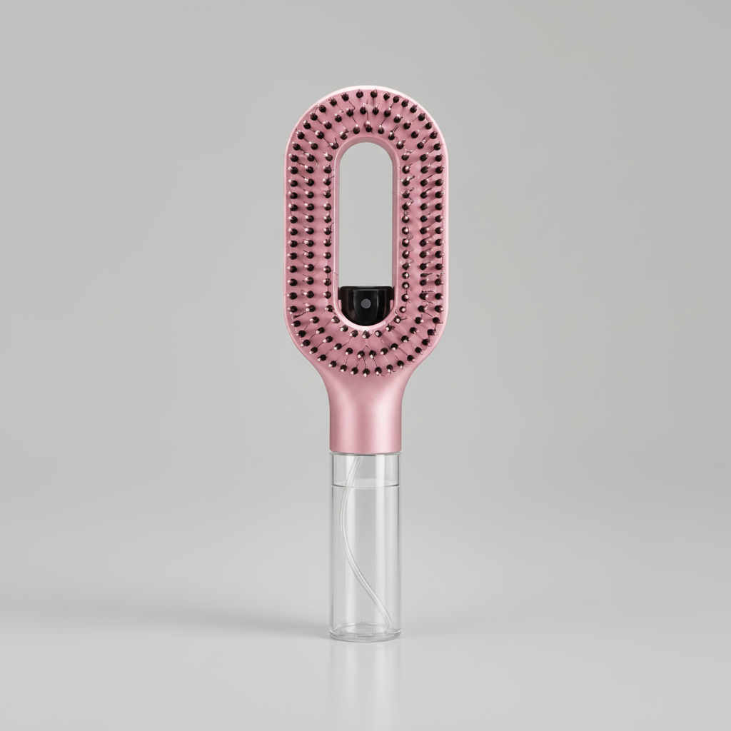 Brosse Démêlante avec Spray intégré